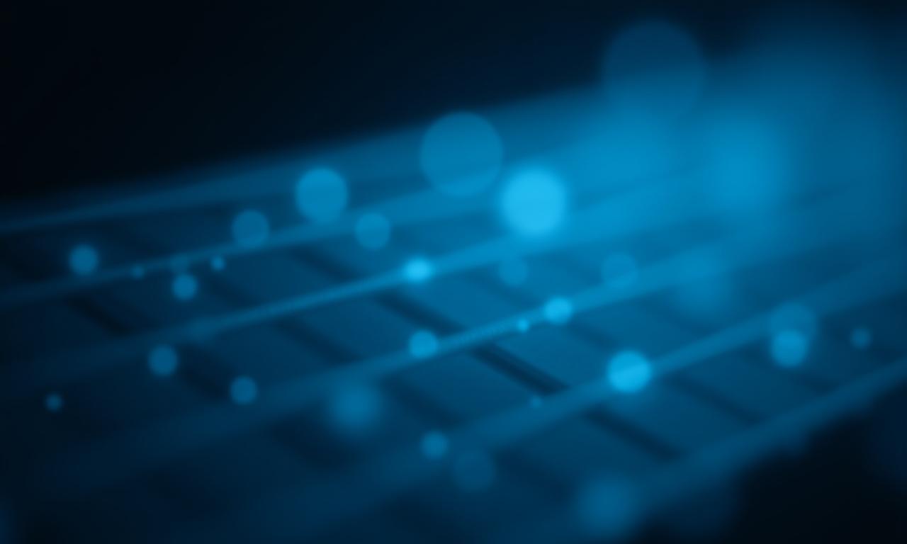 Abstract musical concept representing data protection